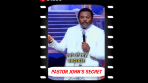 Pastor John Anosike finally shared his secret formula